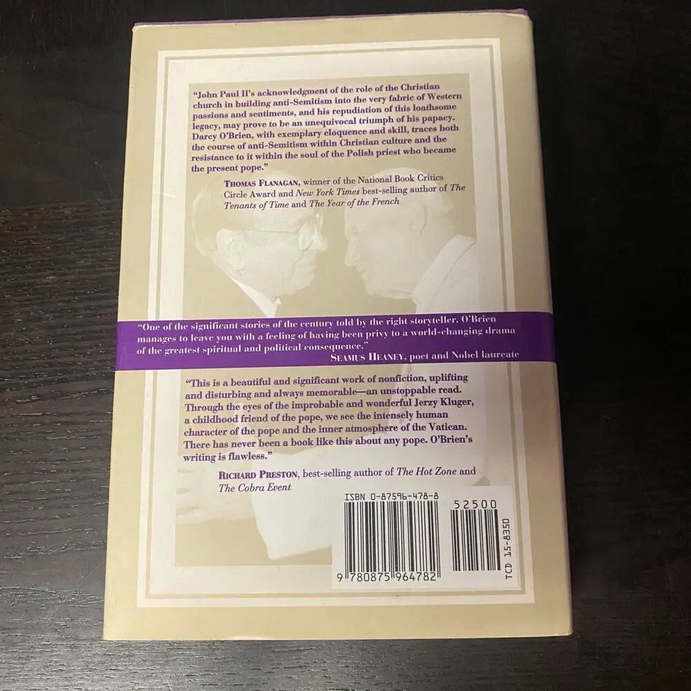 Hidden Pope Untold Story Lifelong Friendship Changing Relationship Darcy O'Brien